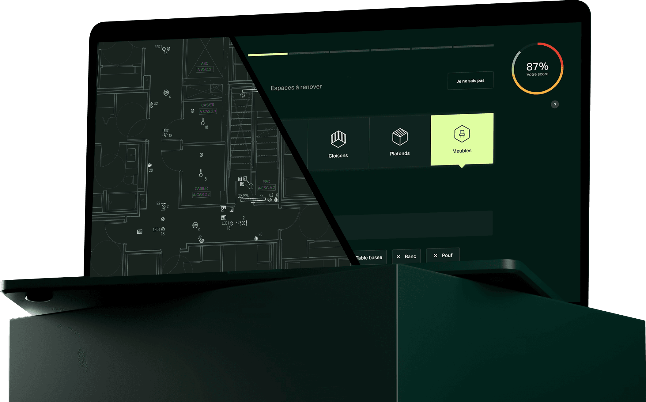 Illustration des solutions