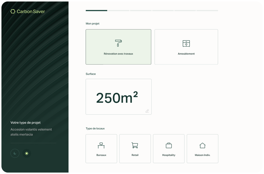 Carbon Saver - Carbon Saver Maquette.desktop Step1 white